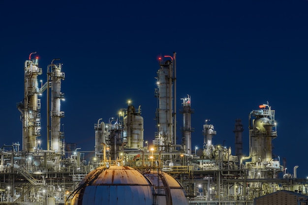 Manufacturing of oil and gas refinery industrial