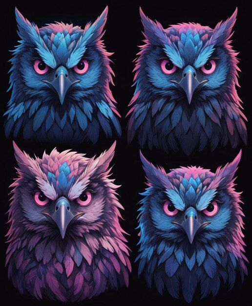 the many faces of the owl