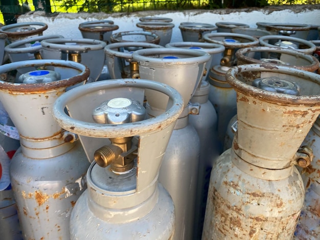 Many older portable gas cylinders can still be used in the gas industry