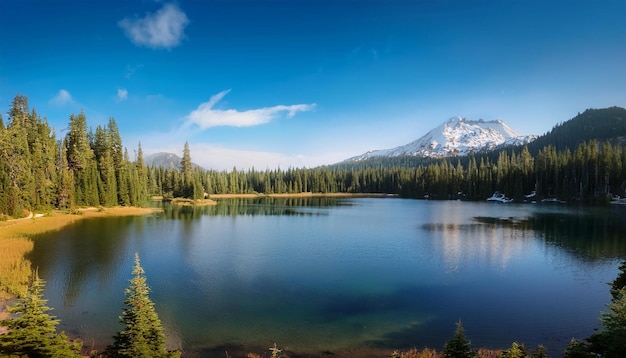 manzanita lake mount lassen