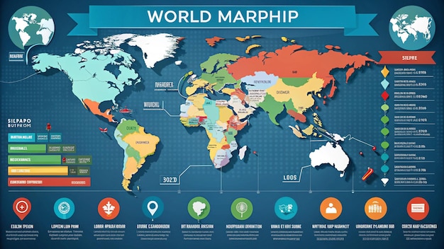 a map of the world that says worlds largest and smallest countries