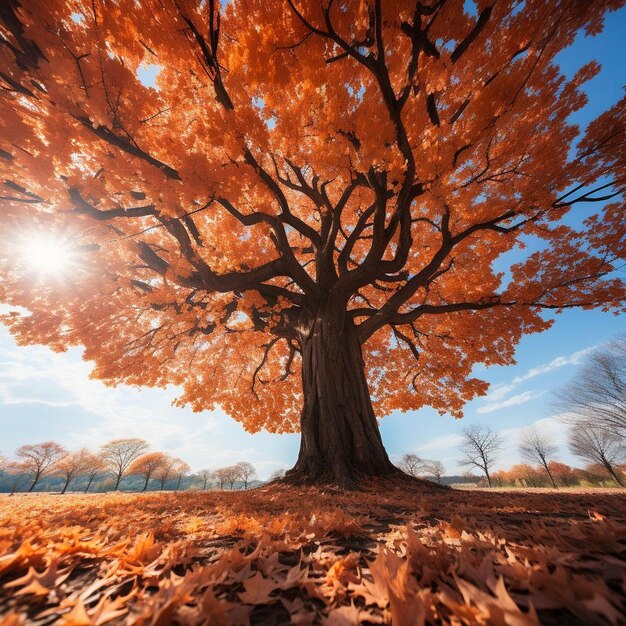 Maple Canopy Dreamscapes Autumn Landscape Photo