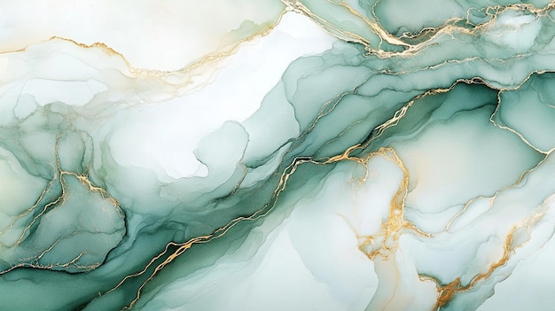 Photo marbel at the bold contrast of colors in this ultradetailed marble ink abstract painting