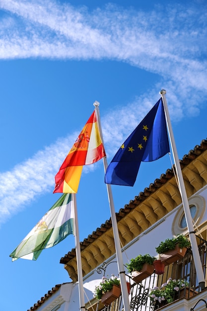 Marbella Town Hall in old town