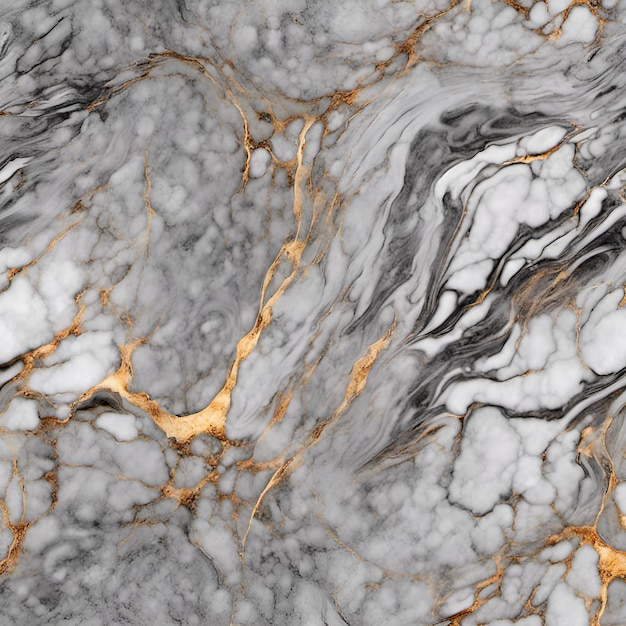 Marble Background with Black and Gold Inlays