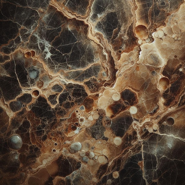 a marble floor with a black and white speckled top