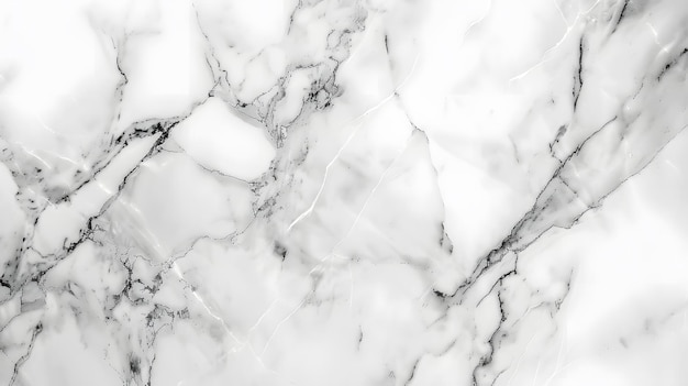 Marble granite white panorama background wall surface black pattern graphic abstract Generative AI