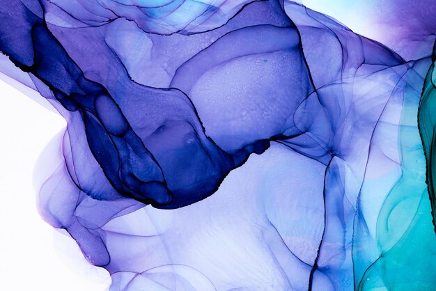 Marble ink abstract art from exquisite original painting for abstract background Painting was painted on high quality paper texture to create smooth marble background pattern of ombre alcohol ink