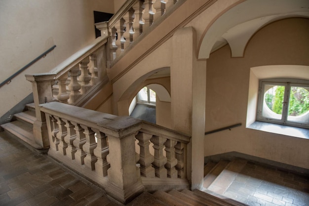 Marble stairs