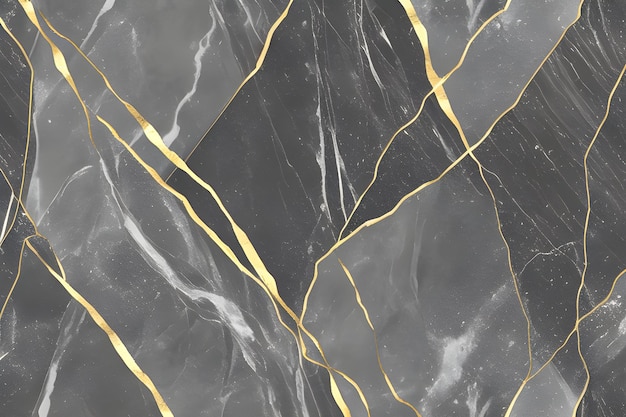 Marble stone background graphite grain gold and silver fine texture