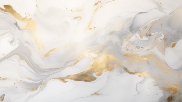 Marble with gold paint and a white background