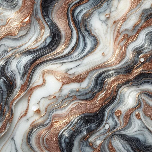 Photo marbled majesty a tapestry of gold and stone