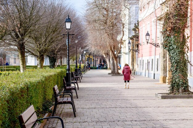 March 15 square is one of the famous public areas of downtown