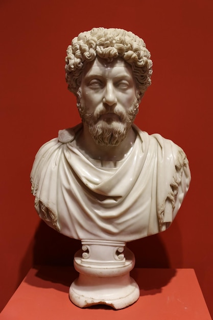 Marcus Aurelius Statue in Ephesus Museum Selcuk Town Izmir Turkey