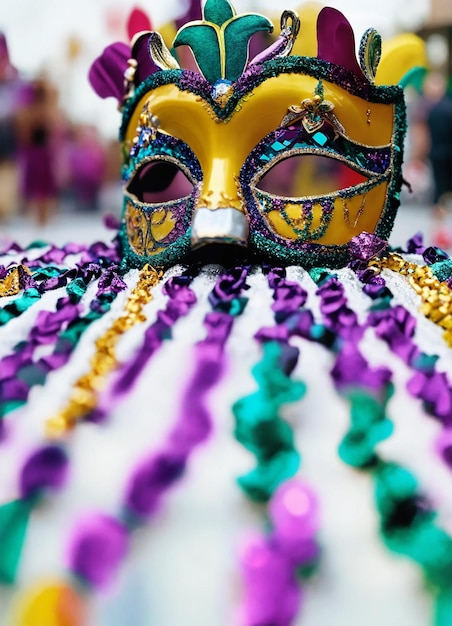 Mardi Gras Carnival Celebrations with Joyful Moments and Stunning Costumes