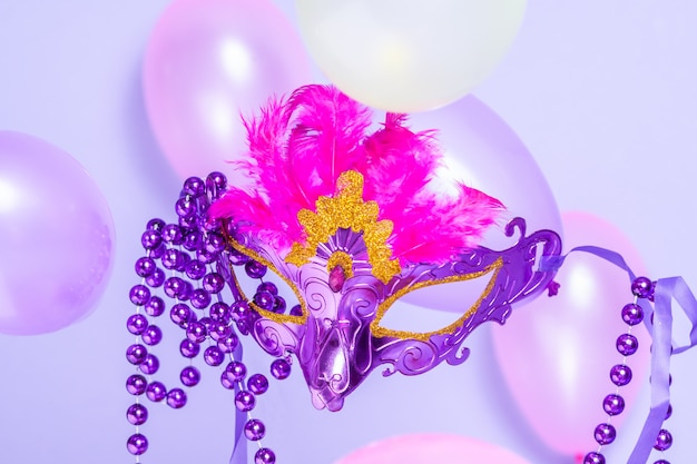 Mardi Gras, Purple Mask