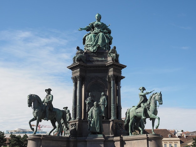 Maria Theresia monument in Vienna