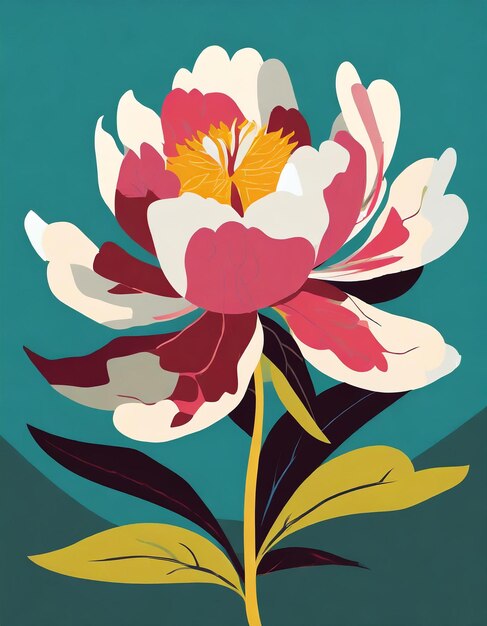 Marigold flowers illustration