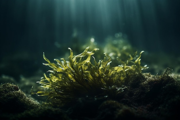 marine plant in the ocean