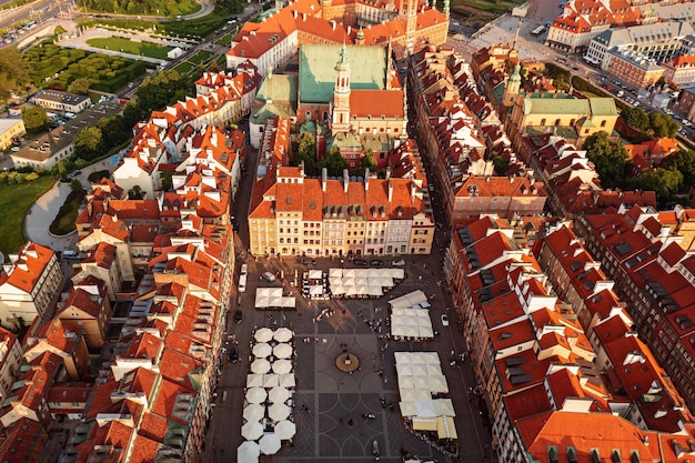 Market square in Warsaw