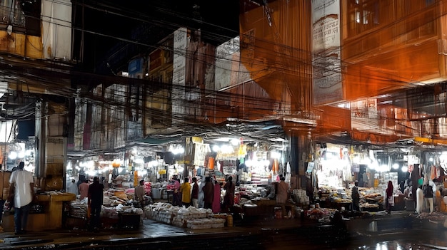 a market with a sign that says  the price of fish