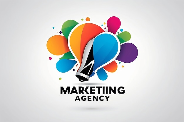 Photo marketing agency logo