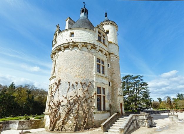 The Marques Tower near village Chenonceaux, France