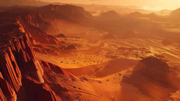 Photo martian landscape aesthetic wallpaper ar 169 job id 5fe0f856910148a9a279efc6ae31c5b5