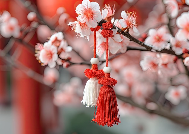 Martisor and Blossoms Spring Harmony