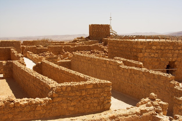 Masada summer day travel photo