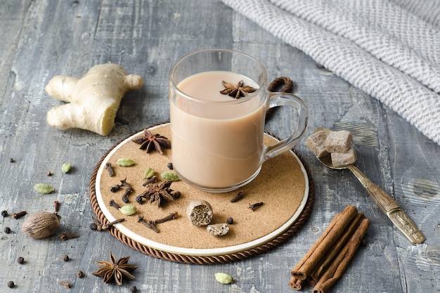 Masala tea is a national Indian tea with spices