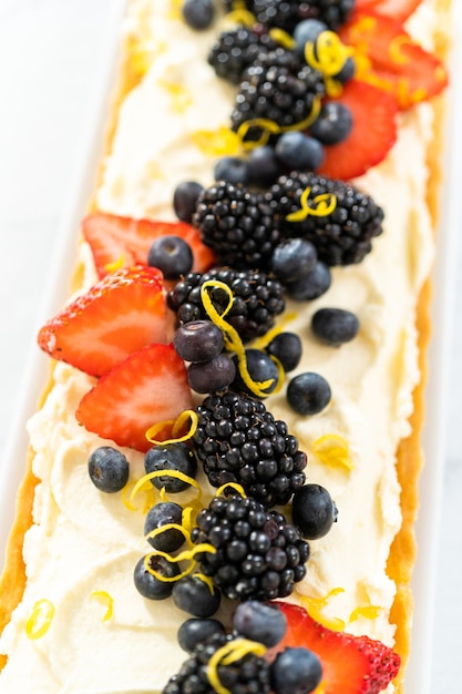 Mascarpone tart