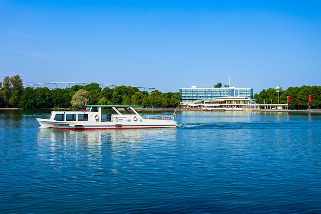 Maschsee lake in Hanover Germany