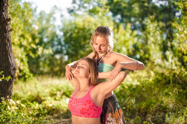 Massage natural session