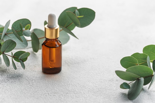 Massage and spa oils with eucalyptus