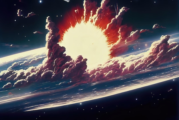 Massive Destruction Above in Outer Space, Planets are About to Explode