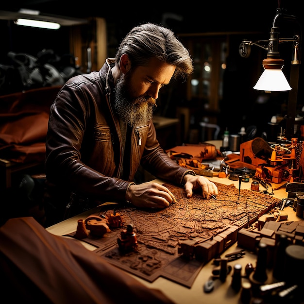 Masterful Leathercraft Skillfully Crafted Creations