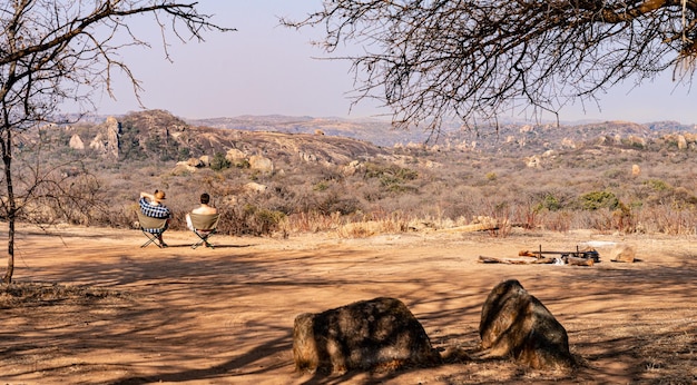 Matopos Matobo National Park in southern Zimbabwe