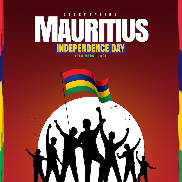 Mauritius Independence Day Illustration