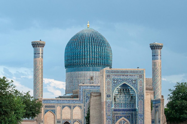 The mausoleum of Amir Timur in Samarkand Uzbekistan