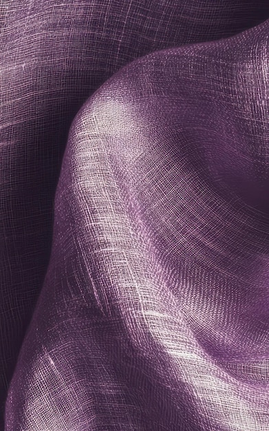 Photo mauve colored linen texture