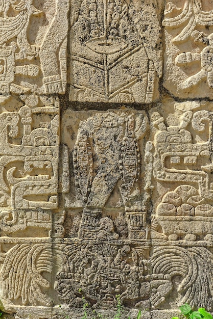 Mayan inscriptions in Chichen Itza