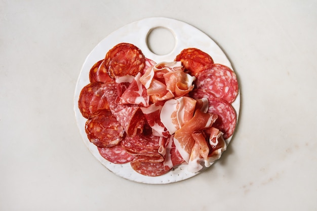 Meat assorti plate