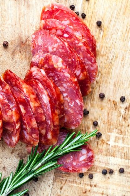 Meat products prepared at the meat processing plant