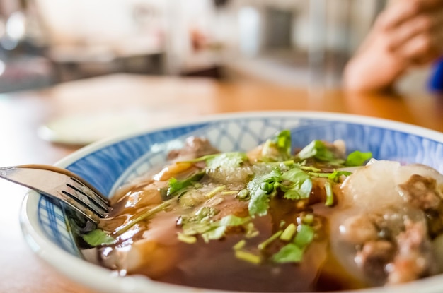 Meatballs, Taiwanese famous and traditional taste snacks