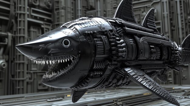 Photo mechanical shark