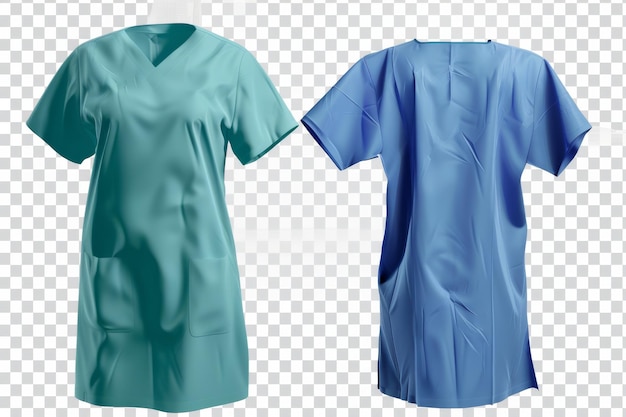 Photo medical clothing isolated in transparent background