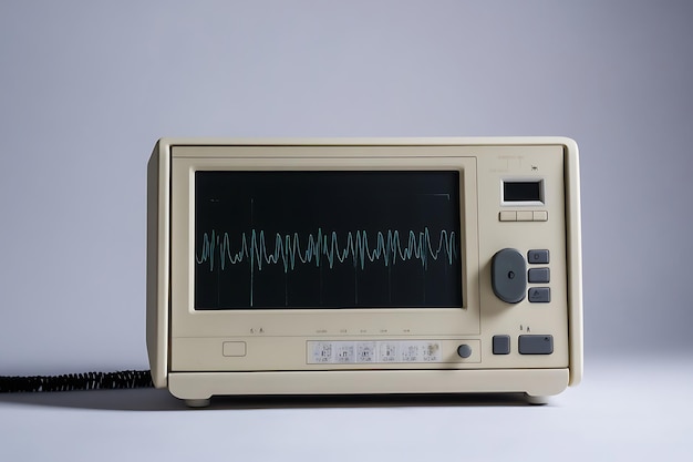 Medical Equipment with Heart Rate Monitor Display