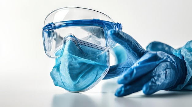 Photo medical protective gear safeguarding health and wellness