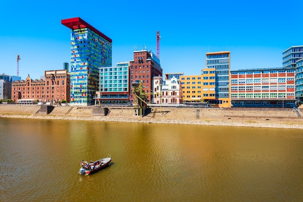 Medienhafen Media Harbour district Dusseldorf